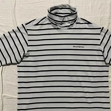 먼싱웨어 터틀넥 셔츠 3L 골프 그레이 블랙 아크릴