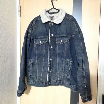 H&M 보아 데님 자켓 M 청자켓