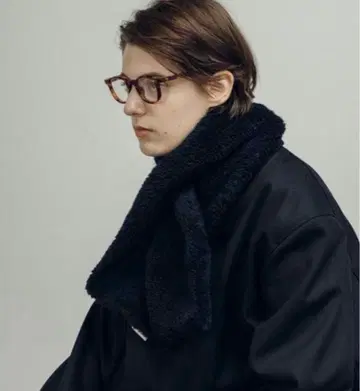 SUMARI BOA MUFFLER 머플러 네이비 스마리 슈마리