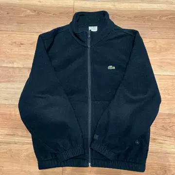 LACOSTE 라코스테 플리스 자켓 블랙