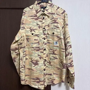 카모플라쥬 긴팔 셔츠 W-5728-A0D