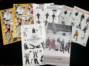 Snow Man 뉴스레터 8권 세트