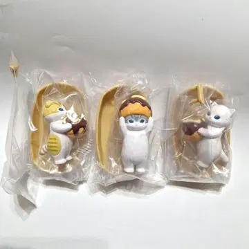 mofusand 타코야키냥 마스코트 A B D 3종 세트