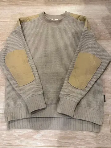 LAVENHAM x jackman 와플 풀오버 베이지