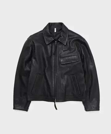 CCU 가죽 블루종 CONZ 별주