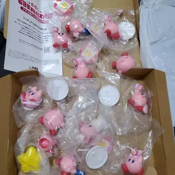 커비 피규어 요시노야 컴플리트 포함 총 12점