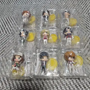 애니메이션 캐릭터 미니 피규어 9개 세트