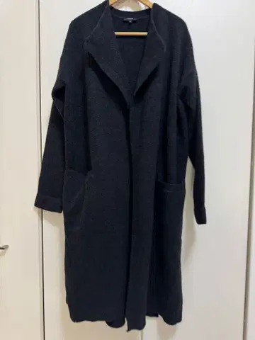 띠어리 롱 가디건 코트