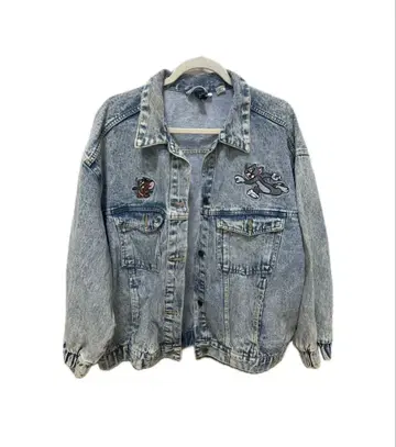 톰과 제리 데님 자켓