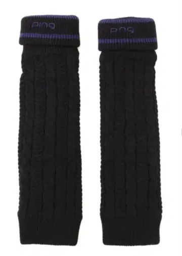 PING 블랙 레그 워머 프리 사이즈