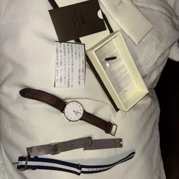 Daniel Wellington 손목시계 교환용 스트랩 포함