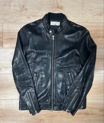 HARE 라무 가죽 자켓 싱글 라이더