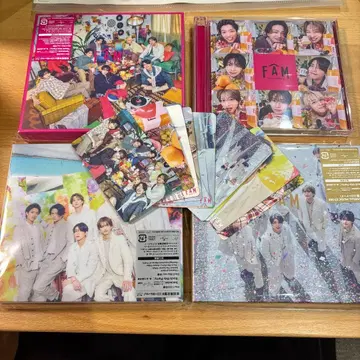 timelesz FAM 전 형태 세트 트레이딩 카드 포함 앨범 블루레이