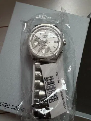 [ 미사용 ] FURBO NF06W-SSSI 실버 손목시계