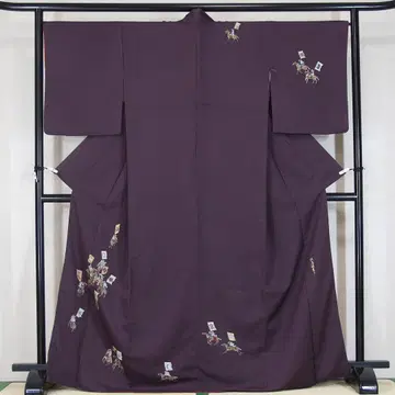 170cm LL 사이즈 보라색 노마소이 축제 순수 실크 호몬기 a948