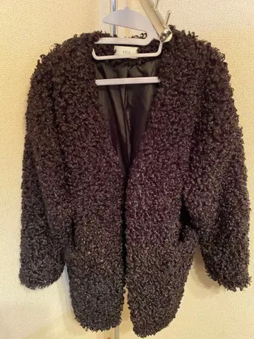 보아 자켓 블랙