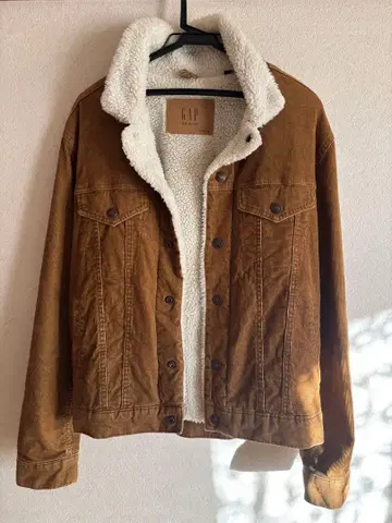 GAP 보아 자켓 브라운 175/92A