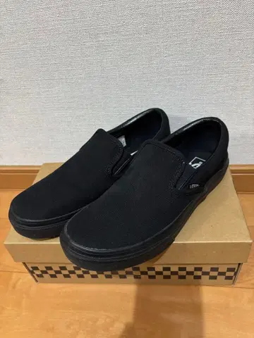 Vans 슬립온 ( 23cm 블랙 )