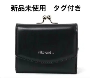 니코앤드 오리지널 로고 가마구치 미니 지갑