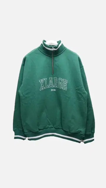 XLARGE 그린 하프 지퍼 트레이닝복 M