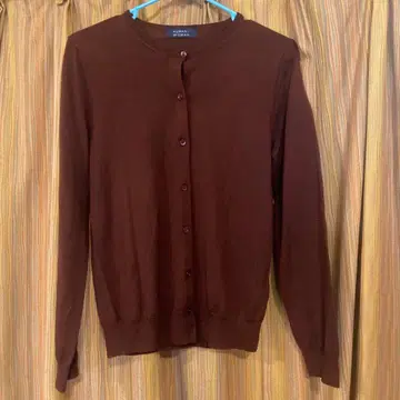 HUMAN WOMAN 와인 레드 가디건 M