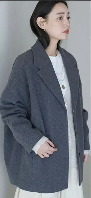 [ natural by clip ] 코쿤 미들 코트