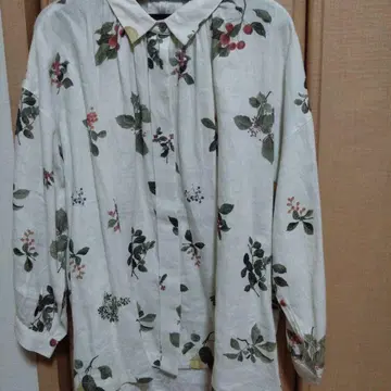 츠치에 린넨 100% 블라우스