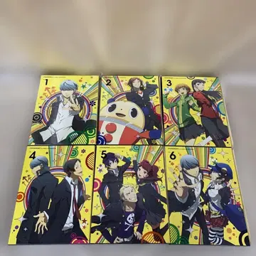 페르소나 4 더 골든 완전 생산 한정판 전 6권 세트 Blu-ray
