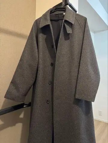 GU 코지 멜톤 발마칸 코트 그레이