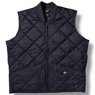Dickies 퀼팅 나일론 베스트 워크 베스트 구제 의류 XL 네이비