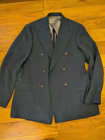 [ 미사용 ] RAINMAKER 더블 브레스티드 자켓 보틀 그린 46