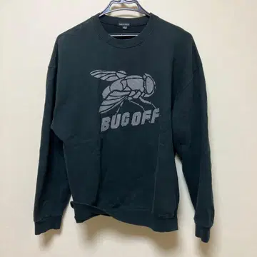 MILKBOY BUG OFF 맨투맨 L 블랙