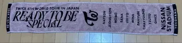 TWICE 5TH WORLD TOUR READY TO BE 타월