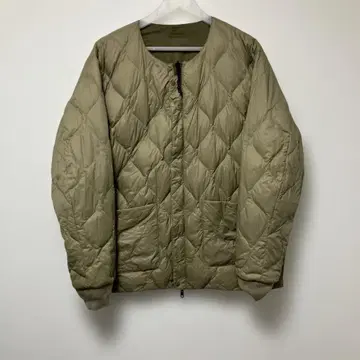 taion 다운 자켓 [ BEAMS LIGHTS 콜라보 ] 리버서블