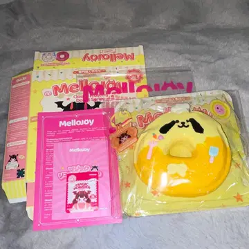 신규 패키지 Mellojoy 도넛 시리즈 베이킹 강아지 스퀴즈