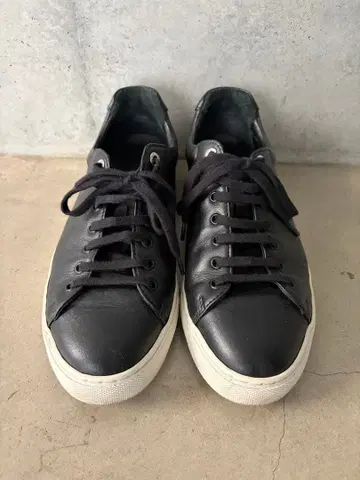 MACKINTOSH 매킨토시 가죽 스니커즈 블랙