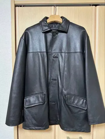 TOWNCRAFT LEATHER BBP JACKET 카 코트