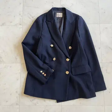 새상품급 Demi-Luxe BEAMS 드라이 개버딘 더블 자켓