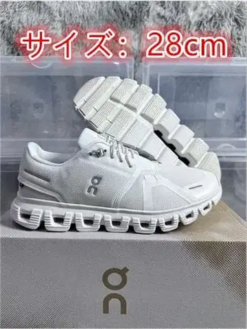 On Cloud 6 러닝화 28cm 화이트