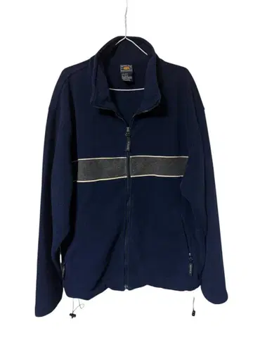 ROUTE 66 네이비 플리스 자켓 L 사이즈 드로 코드 포함