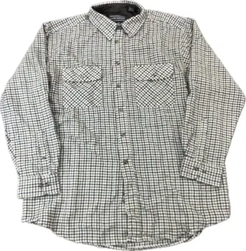 90s DAVID TAYLOR 체크 무늬 긴팔 셔츠 XL-T