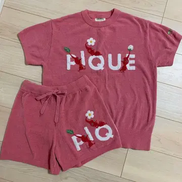 젤라또피케 빨간 피크민 상하의 세트