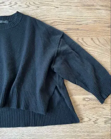 [ mizuiro ind- 미즈이로 인드 ] 니트 블랙