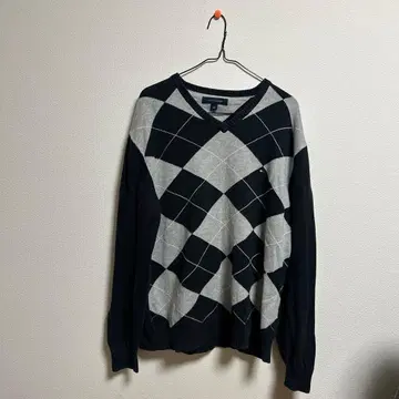 타미힐피거 / V넥 스웨터