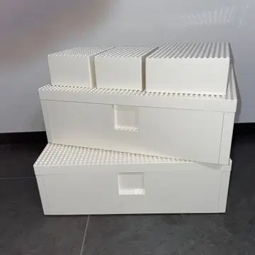 IKEA 레고 블록 빅렉 보관 케이스 묶음 판매 대중소 5세트