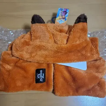 시마무라 닉 후드 부착 머플러