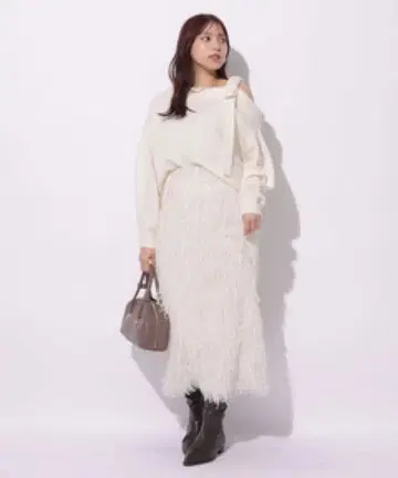 mystrada 페더 스커트