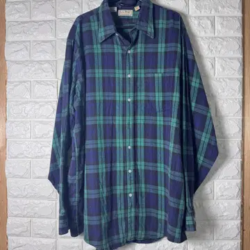 90'S L.L.Bean XL 긴팔 코튼 100 미국제