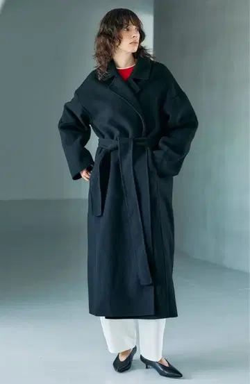 N.O.R.C 블랙 롱 코트 사이즈 02