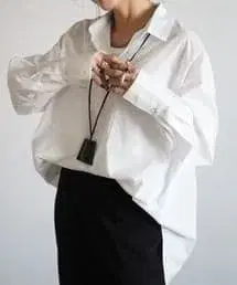 시착 정도 ANIECA 밀리터리 블라우스